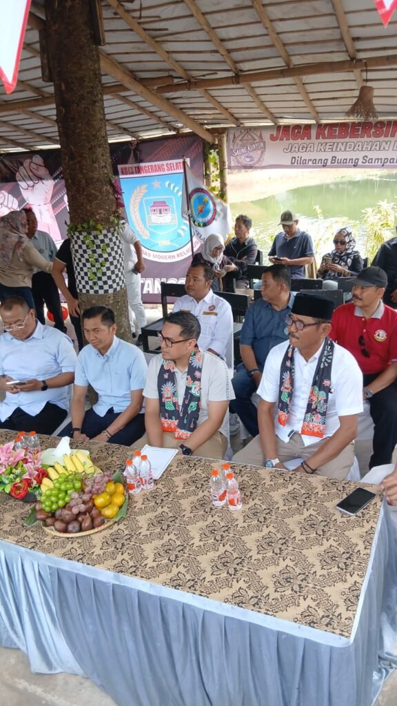 Dihadiri langsung oleh Wakil Wali Kota Tangerang Selatan, H. Pilar Saga Ichsan, ST, M.Ars, serta puluhan perwakilan komunitas lokal. FOTO: Henny06/PORTALBMI.ID