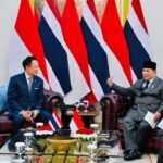 Presiden Republik Indonesia Prabowo Subianto melakukan pertemuan empat mata dengan Perdana Menteri (PM) Kerajaan Tailan Anutin Charnvirakul di Istana Merdeka, Jakarta, pada Senin, 3 Agustus 2026. Foto: BPMI Setpres/PORTALBMI.ID