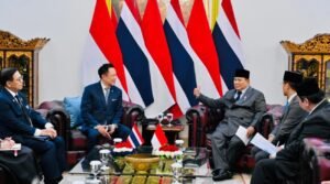 Presiden Republik Indonesia Prabowo Subianto melakukan pertemuan empat mata dengan Perdana Menteri (PM) Kerajaan Tailan Anutin Charnvirakul di Istana Merdeka, Jakarta, pada Senin, 3 Agustus 2026. Foto: BPMI Setpres/PORTALBMI.ID