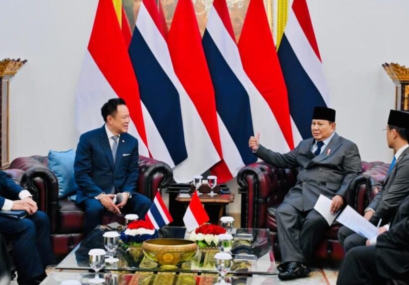 Presiden Republik Indonesia Prabowo Subianto melakukan pertemuan empat mata dengan Perdana Menteri (PM) Kerajaan Tailan Anutin Charnvirakul di Istana Merdeka, Jakarta, pada Senin, 3 Agustus 2026. Foto: BPMI Setpres/PORTALBMI.ID