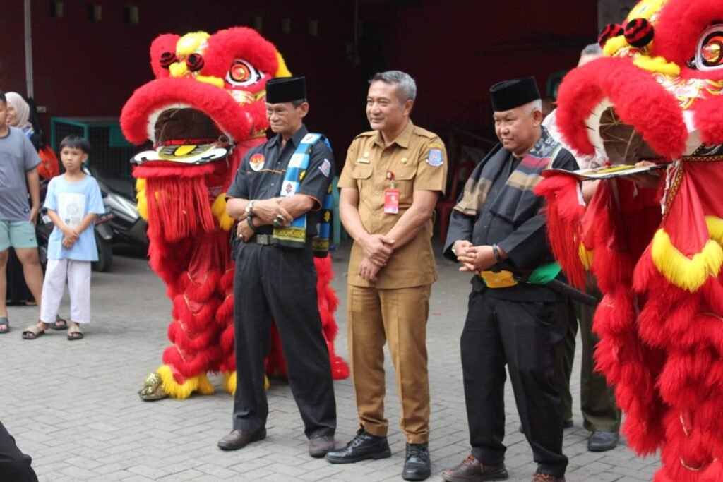 Perayaan HUT Vihara Boen Hay Bio di Serpong Berlangsung Meriah, Dimeriahkan Penampilan Seni Pencak Silat (PGPTS). FOTO: PORTALBMI.ID