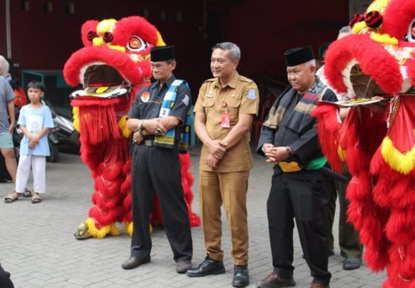 Perayaan HUT Vihara Boen Hay Bio di Serpong Berlangsung Meriah, Dimeriahkan Penampilan Seni Pencak Silat (PGPTS). FOTO: PORTALBMI.ID