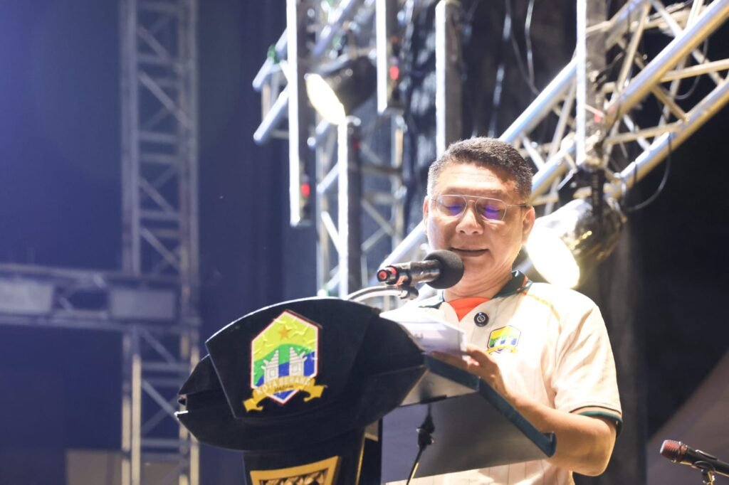 Pembukaan Serang Fair 2026 di Kawasan Stadion Maulana Yusuf, Kota Serang, Jumat (7/8/2026) malam. FOTO: PORTALBMI.ID