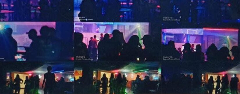 Keberadaan tempat hiburan malam (THM) yang masih beroperasi di Kota Cilegon kembali menjadi sorotan warga. FOTO: PORTALBMI.ID