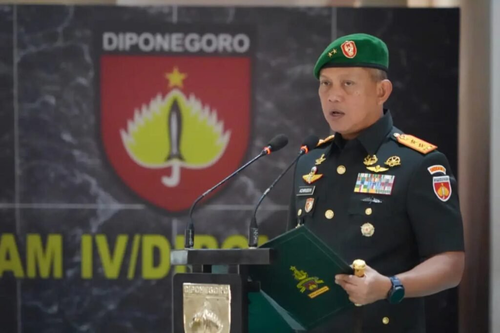 Pangdam IV/Diponegoro Mayjen TNI Achiruddin, S.E., M.Han., ,FOTO: PORTALBMI.ID