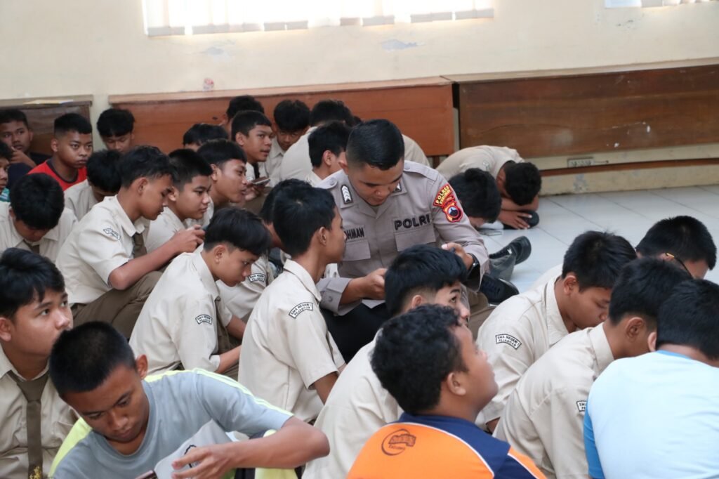 Polres Kebumen mulai menyasar pelajar untuk memperkuat literasi kecerdasan buatan atau Artificial Intelligence (AI). FOTO: Imam06/PORTALBMI.ID