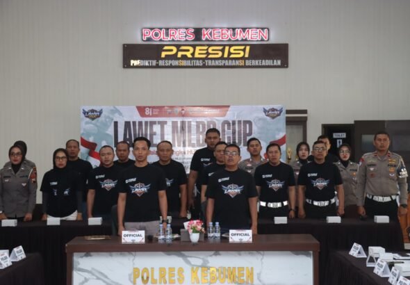 Polres Kebumen menyelenggarakan Lawet Mobile Legends Bang Bang Cup yang melibatkan 1.040 peserta dari 208 tim. FOTO: Humas Polres Kebumen