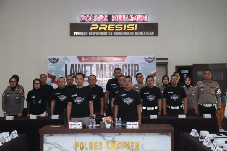 Polres Kebumen menyelenggarakan Lawet Mobile Legends Bang Bang Cup yang melibatkan 1.040 peserta dari 208 tim. FOTO: Humas Polres Kebumen