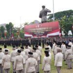 Kepolisian Daerah Jawa Tengah menggelar upacara bendera memperingati Hari Ulang Tahun ke-81 Kemerdekaan Republik Indonesia, Senin (17/8/2026). FOTO: Humas Polda Jateng/PORTALBMI.ID