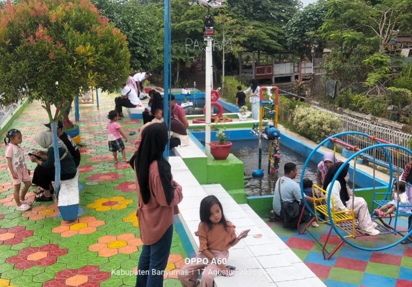 Ruang yang sebelumnya terbengkalai kini dimanfaatkan sebagai kawasan tongkrongan sekaligus wahana edukasi bagi anak-anak. FOTO: Imam06/PORTALBMI.ID