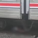 FOTO: Iilustrasi korban tertabrak kereta api