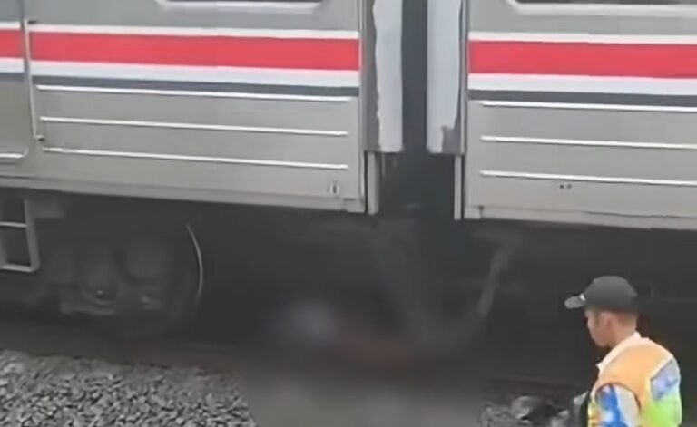 FOTO: Iilustrasi korban tertabrak kereta api