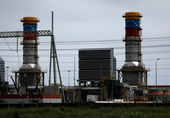 Kilang El Palito milik perusahaan minyak negara Venezuela PDVSA, di Puerto Cabello, Venezuela. Foto: Leonardo Fernandez Viloria/REUTERS