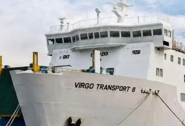 KMP Virgo Transport 8 yang hilang kontak di Laut Jawa pada Minggu (13/9/2026). Foto: Instagram/ @publication_engineering