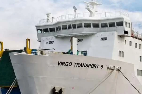 KMP Virgo Transport 8 yang hilang kontak di Laut Jawa pada Minggu (13/9/2026). Foto: Instagram/ @publication_engineering
