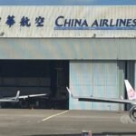 Pesawat China Airlines terlihat di Bandara Internasional Taoyuan. (Sumber Foto : Dokumentasi CNA)