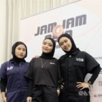 Band heavy metal Indonesia Voice of Baceprot di Festival Jam Jam Asia di Taipei, 30 Agustus 2026. (Sumber foto: CNA)