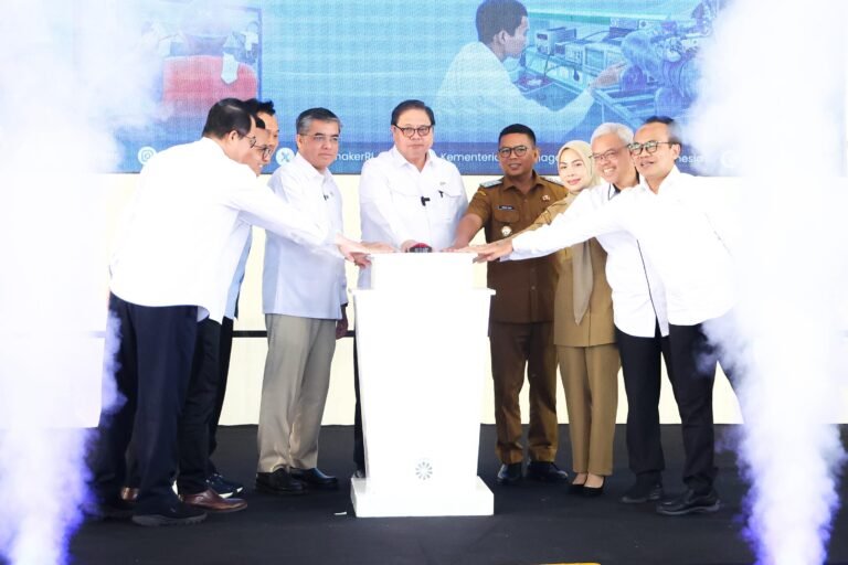 Kick Off Pelatihan Vokasi Nasional Batch 4 di Balai Besar Pelatihan Vokasi dan Produktivitas (BBPVP) Serang, Kota Serang, Selasa (1/9/2026). FOTO: PORTALBMI.ID