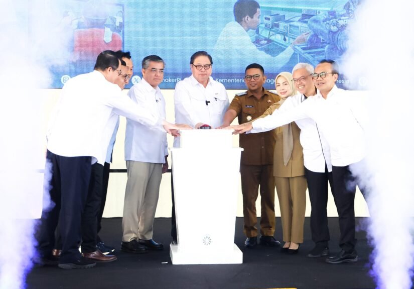 Kick Off Pelatihan Vokasi Nasional Batch 4 di Balai Besar Pelatihan Vokasi dan Produktivitas (BBPVP) Serang, Kota Serang, Selasa (1/9/2026). FOTO: PORTALBMI.ID
