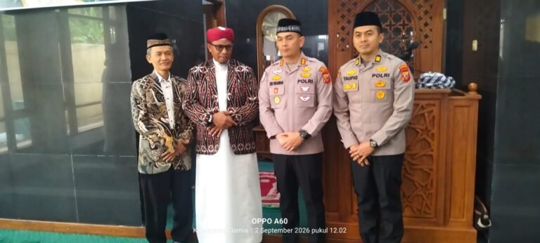 Kapolres Ciamis AKBP Eko Iskandar, S.H., S.I.K., M.Si., hadir dan memberi semangat kepada seluruh personel agar rutin melaksanakan kegiatan keagamaan. FOTO: Imam06/PORTALBMI.ID