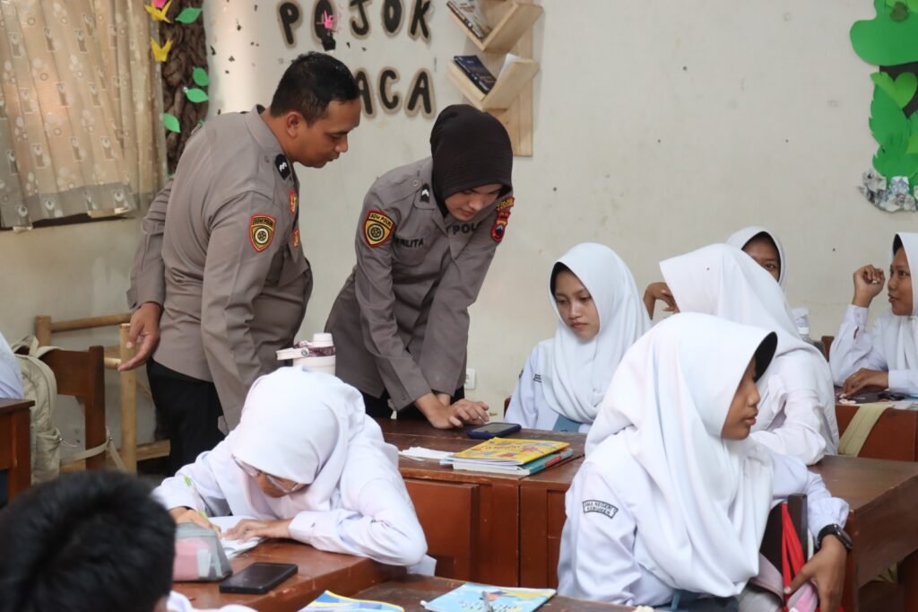 Program edukasi “Polres Kebumen Paham AI” mulai digelar di sejumlah SMA dan SMK di Kabupaten Kebumen. FOTO: PORTALBMI.ID