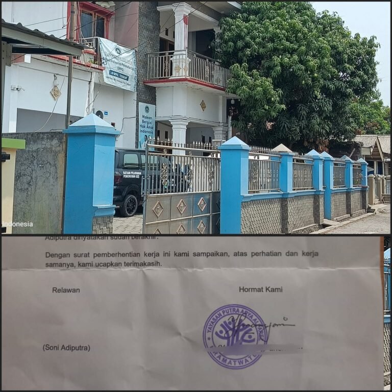 Polemik pemutusan hubungan kerja (PHK) sepihak terhadap relawan pencuci ompreng di Satuan Pelayanan Pemenuhan Gizi (SPPG) Cilegon Bendungan berbuntut panjang. FOTO: PORTALBMI.ID