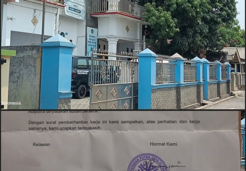 Polemik pemutusan hubungan kerja (PHK) sepihak terhadap relawan pencuci ompreng di Satuan Pelayanan Pemenuhan Gizi (SPPG) Cilegon Bendungan berbuntut panjang. FOTO: PORTALBMI.ID