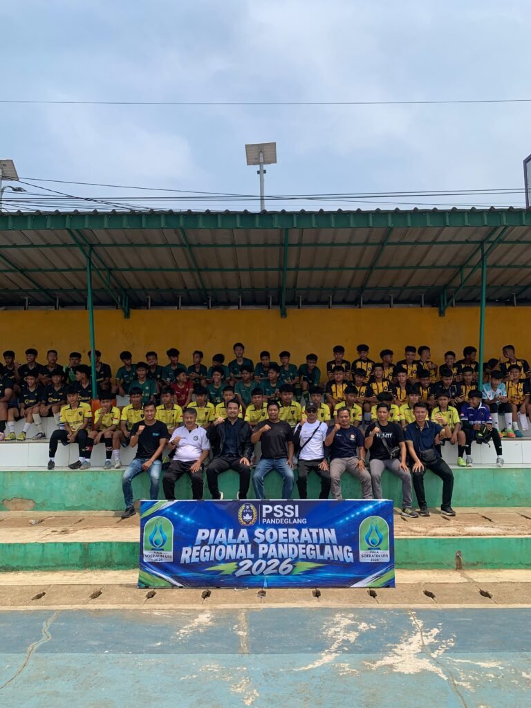 PSSI Pandeglang menggelar Piala Soeratin Regional Pandeglang 2026 untuk kelompok usia U-13 dan U-15. FOTO: Gofur06/PORTALBMI.ID