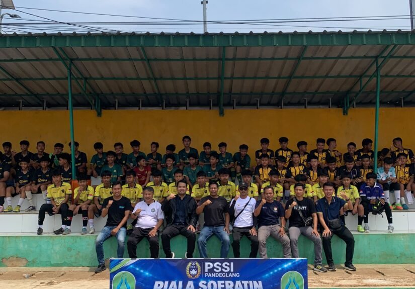 PSSI Pandeglang menggelar Piala Soeratin Regional Pandeglang 2026 untuk kelompok usia U-13 dan U-15. FOTO: Gofur06/PORTALBMI.ID