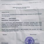 Oknum Kepala SMP Negeri aktif di Kota Cilegon dan masih berstatus Aparatur Sipil Negara (ASN). FOTO: PORTALBMI.ID
